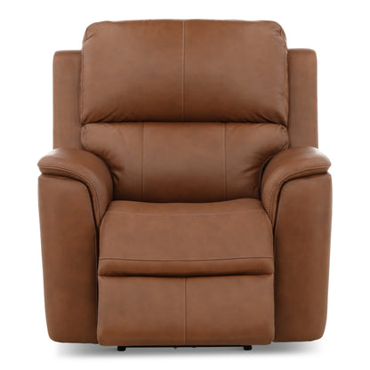 Flexsteel Karson Leather Power Recliner
