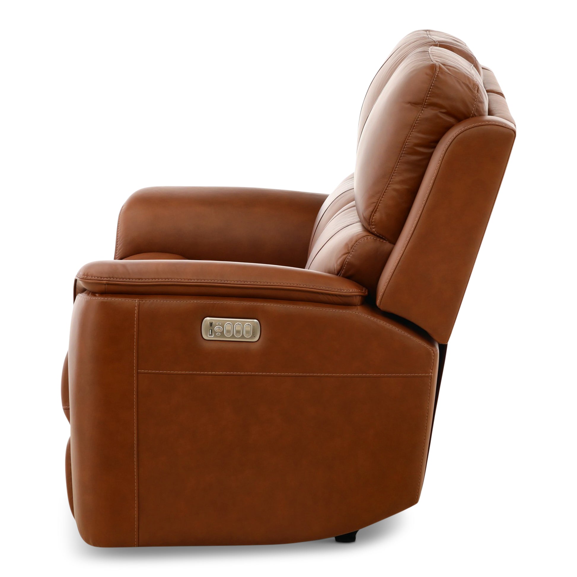 Flexsteel Karson Leather Power Reclining Loveseat