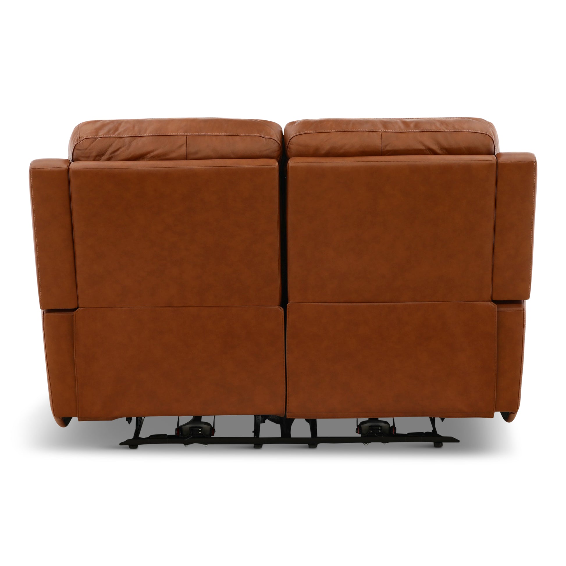 Flexsteel Karson Leather Power Reclining Loveseat