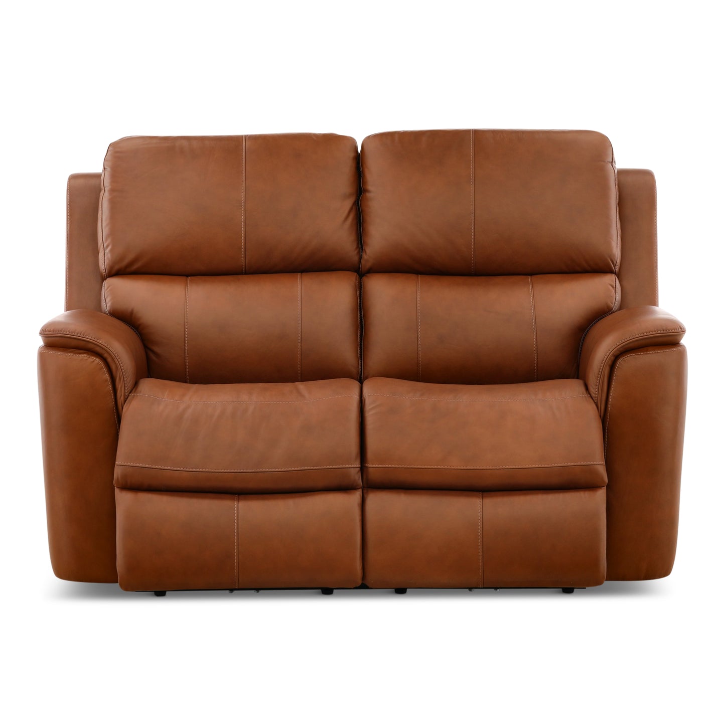 Flexsteel Karson Leather Power Reclining Loveseat
