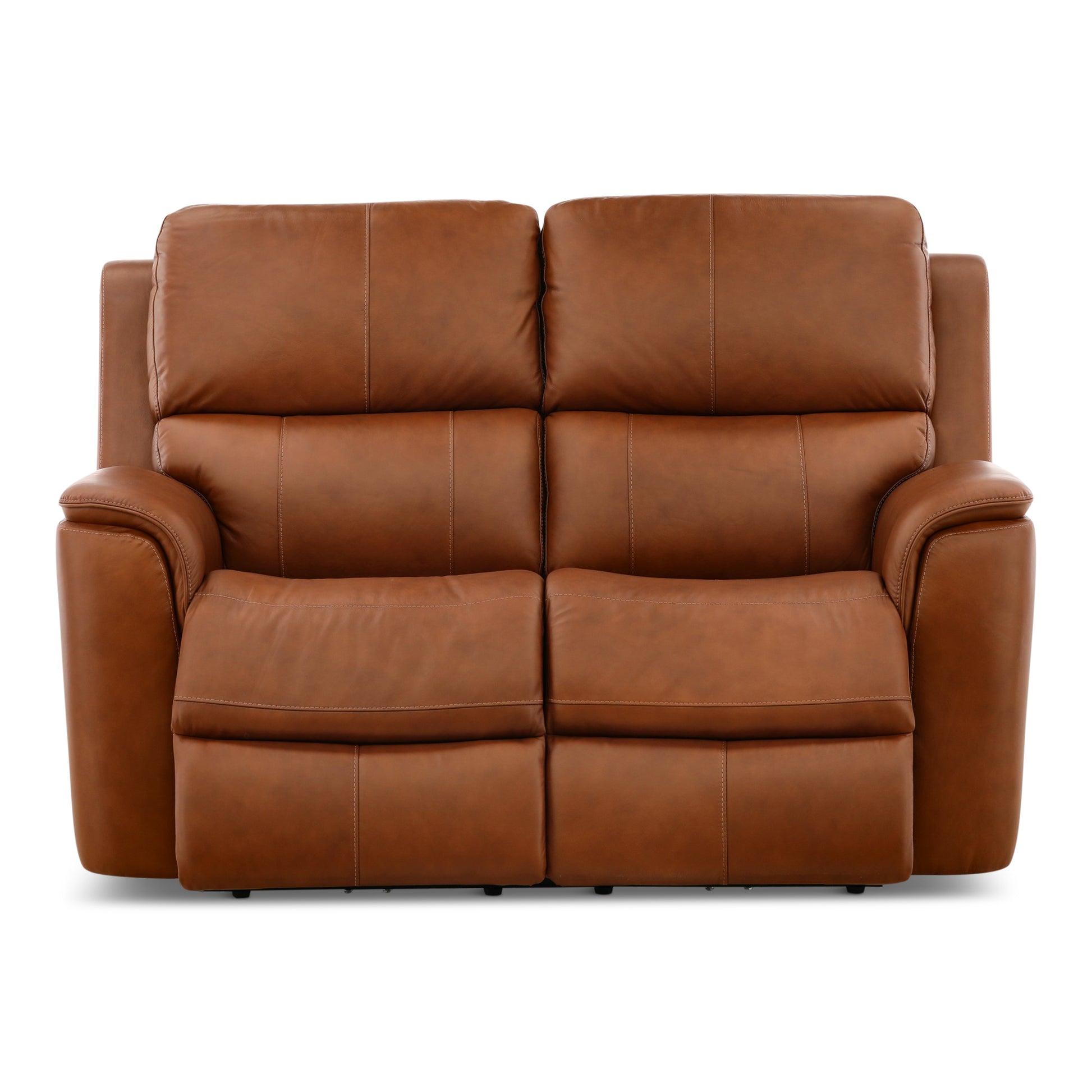 Flexsteel Karson Leather Power Reclining Loveseat