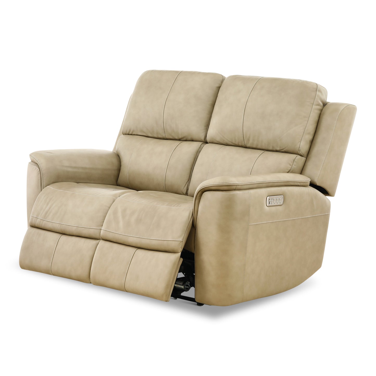 Flexsteel Karson Leather Power Reclining Loveseat