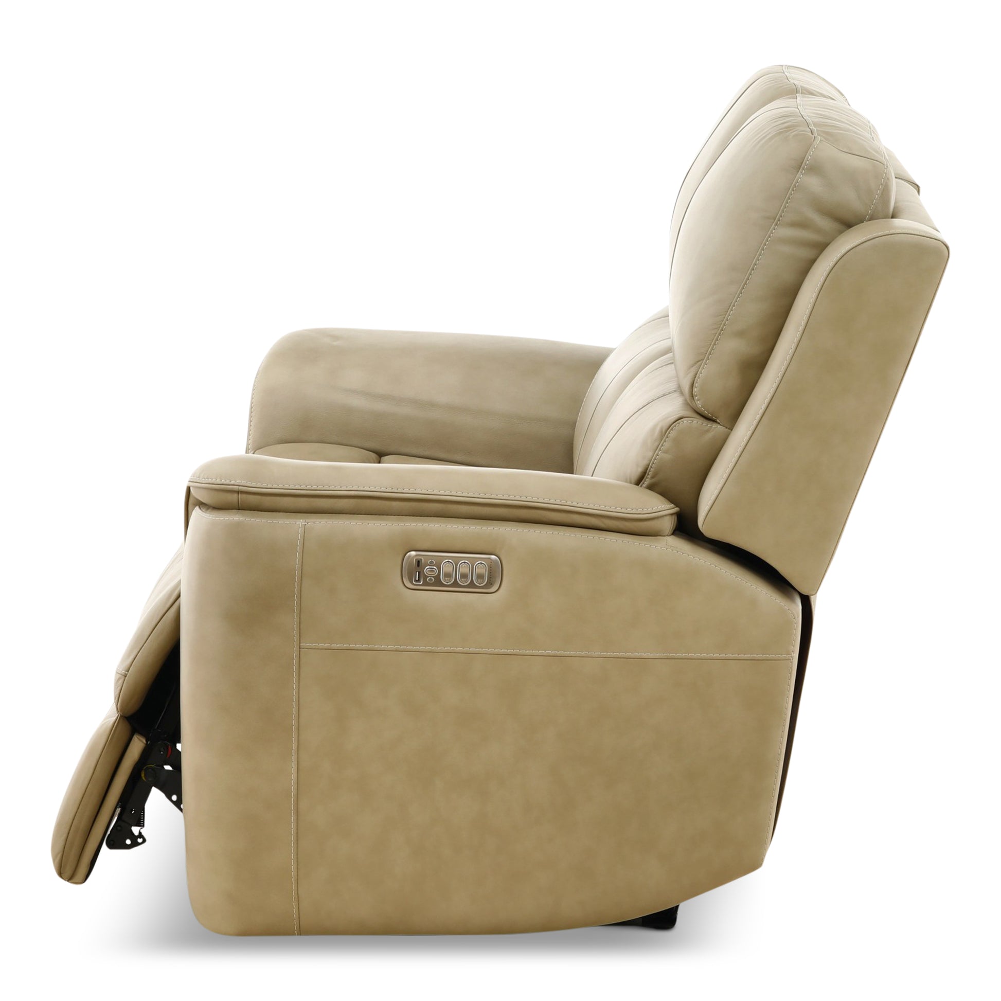 Flexsteel Karson Leather Power Reclining Loveseat