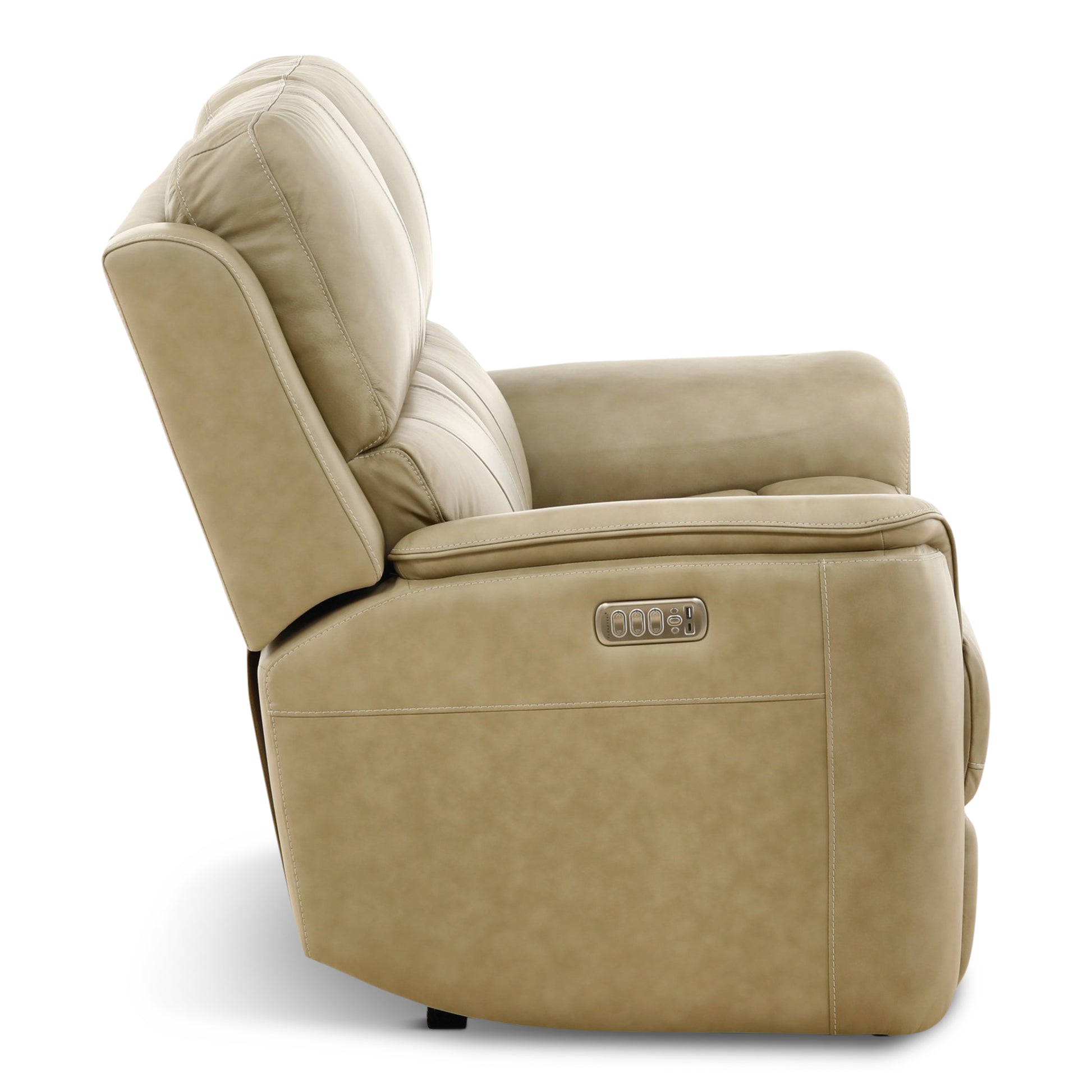 Flexsteel Karson Leather Power Reclining Loveseat