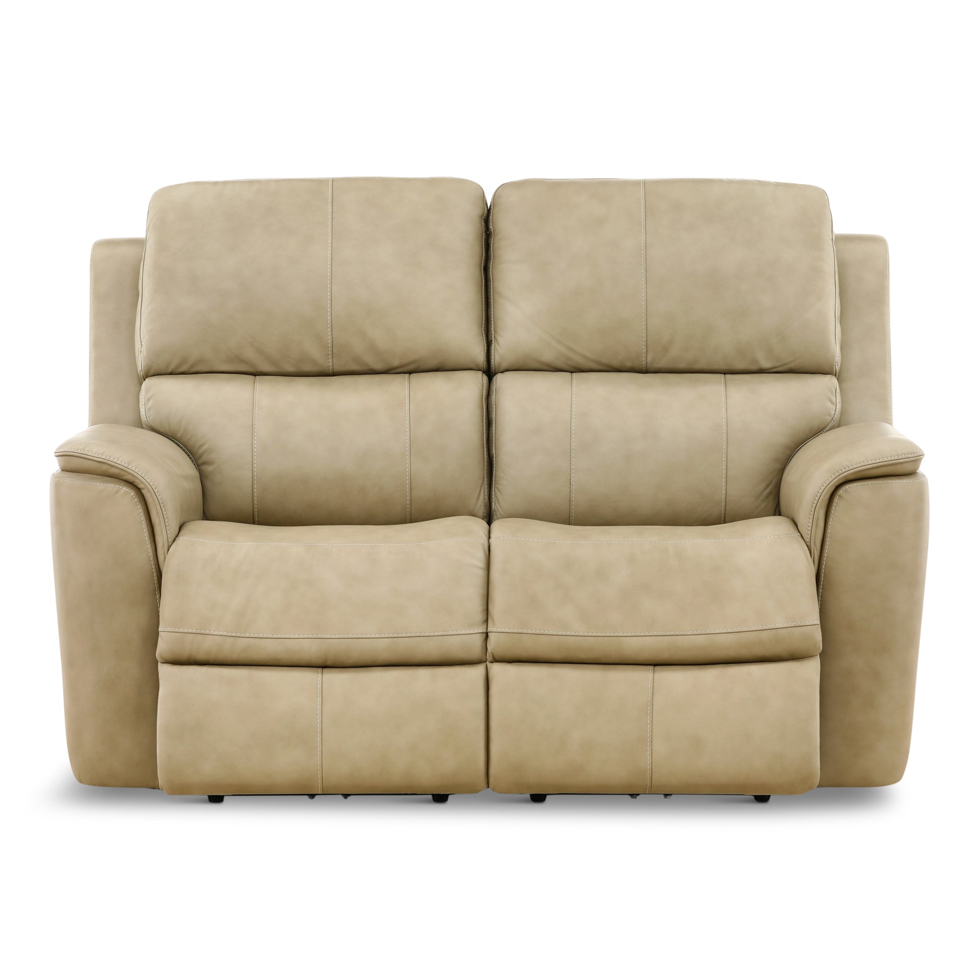 Flexsteel Karson Leather Power Reclining Loveseat