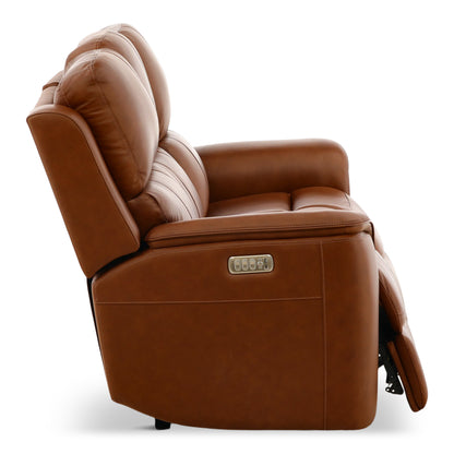 Flexsteel Karson Leather Power Reclining Sofa