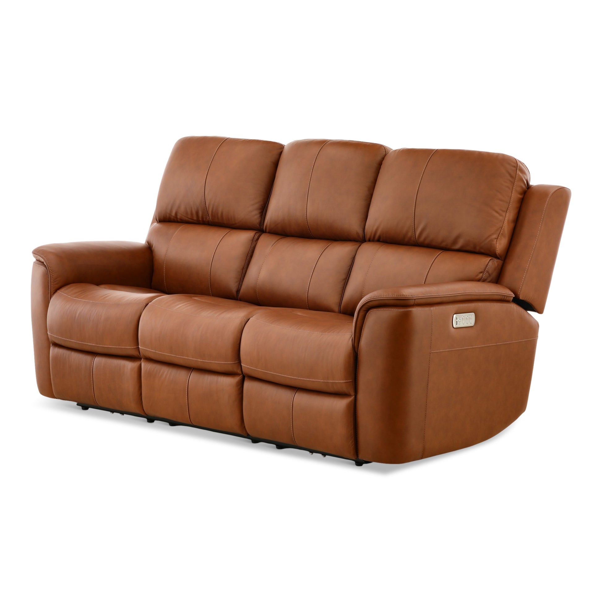 Flexsteel Karson Leather Power Reclining Sofa