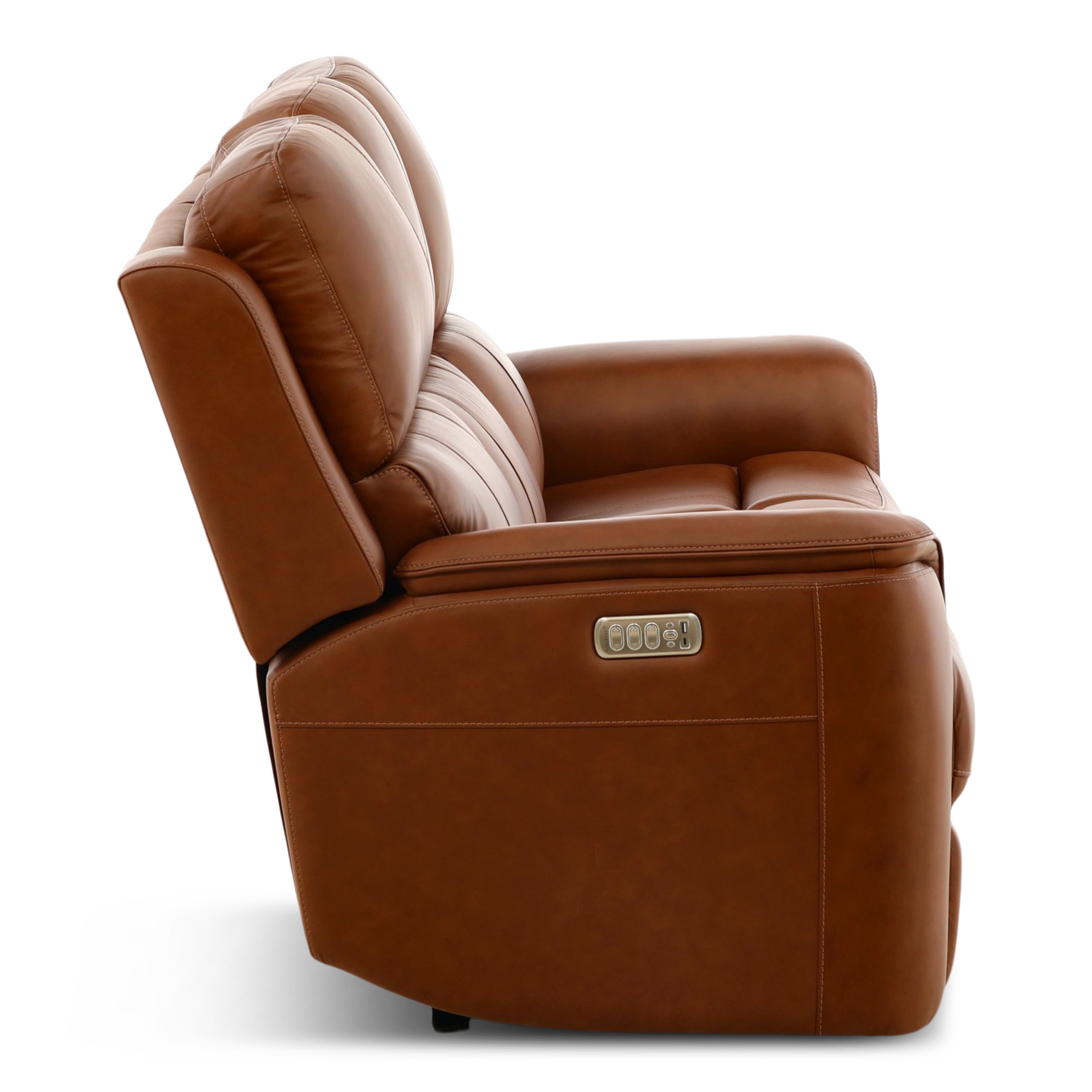 Flexsteel Karson Leather Power Reclining Sofa – Levin Furniture