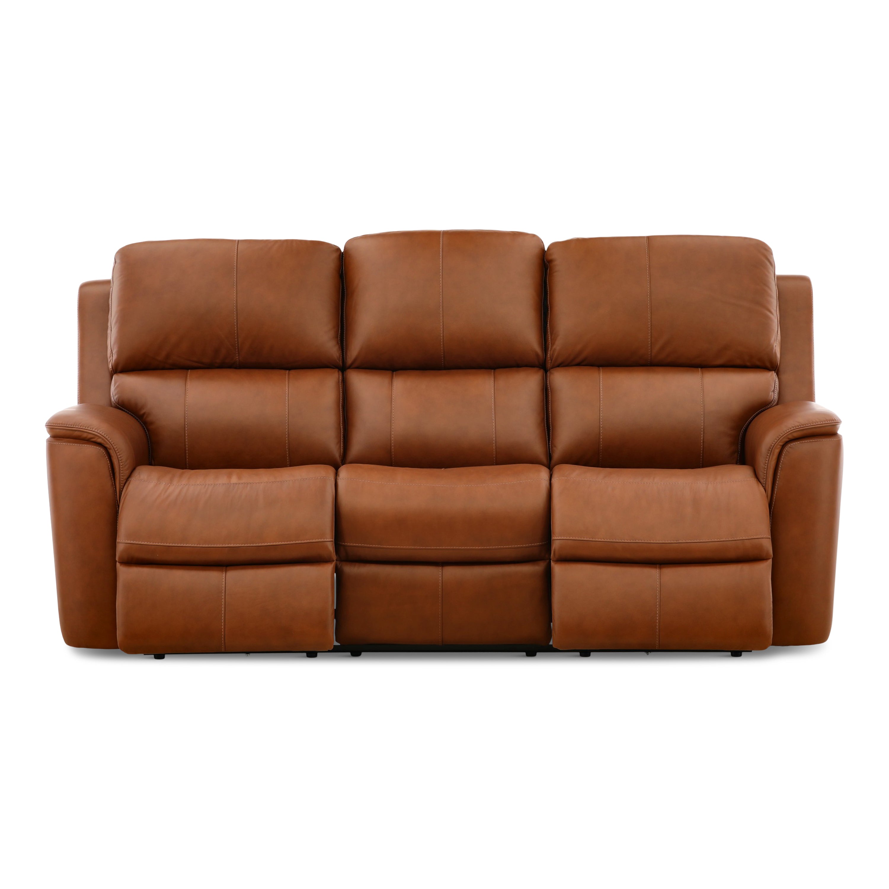 Flexsteel Karson Leather Power Reclining Sofa – Levin Furniture
