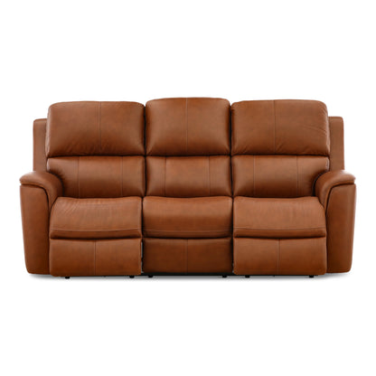 Flexsteel Karson Leather Power Reclining Sofa