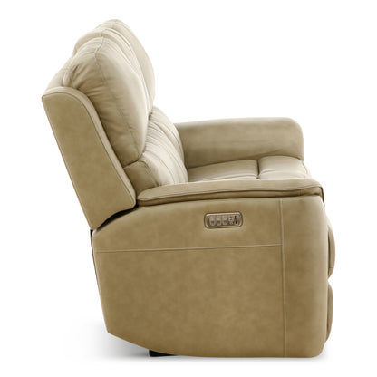 Flexsteel Karson Leather Power Reclining Sofa