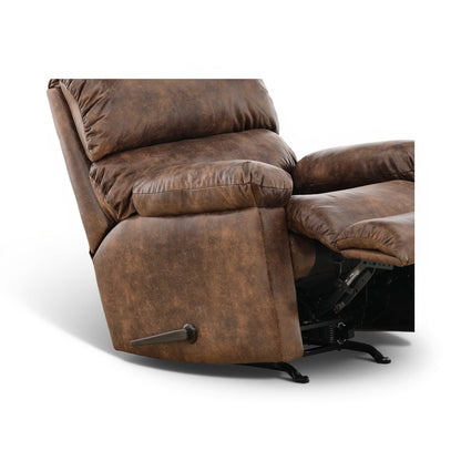 Beron Leather Rocker Recliner