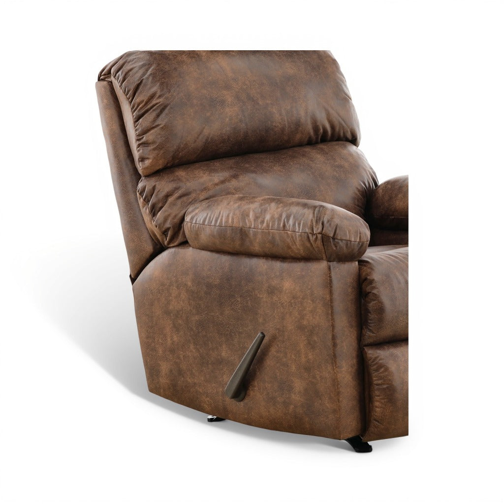 Beron Leather Rocker Recliner