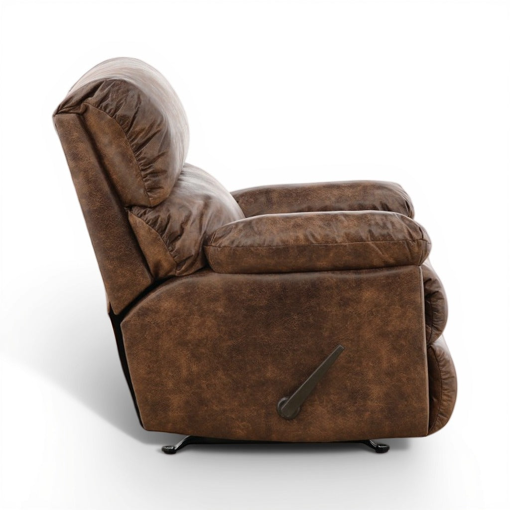 Beron Leather Rocker Recliner