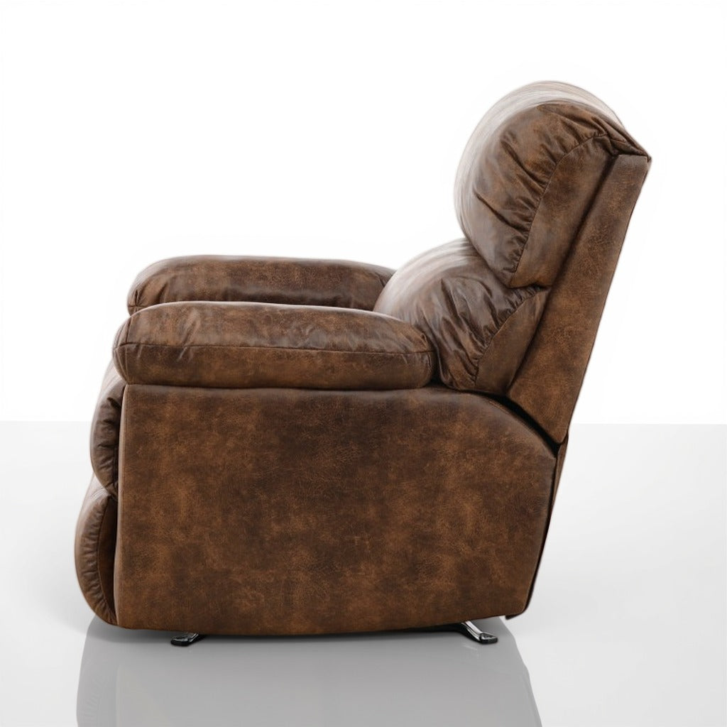 Beron Leather Rocker Recliner