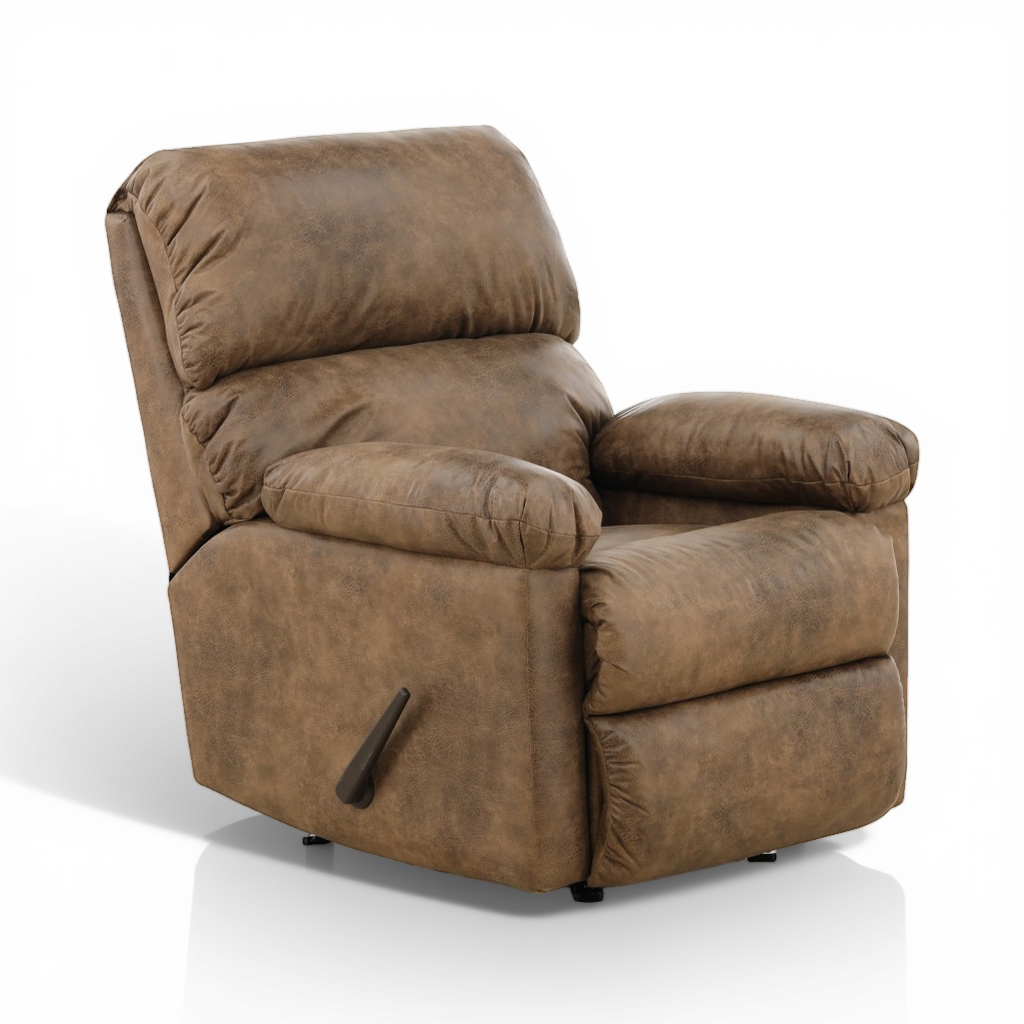 Beron Leather Rocker Recliner