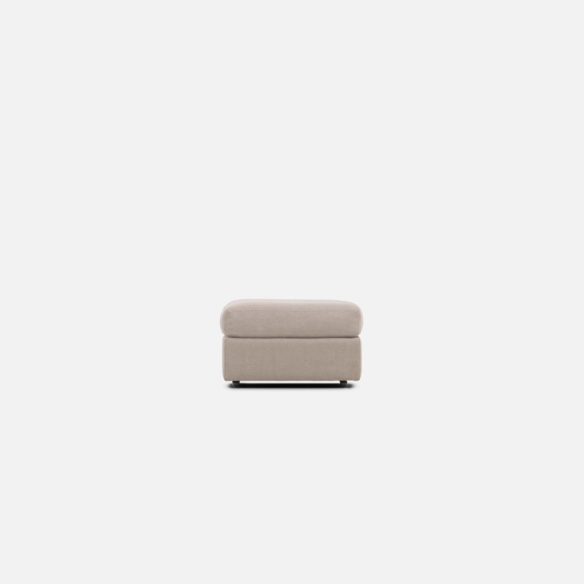 Modular One Bumper Ottoman Stone