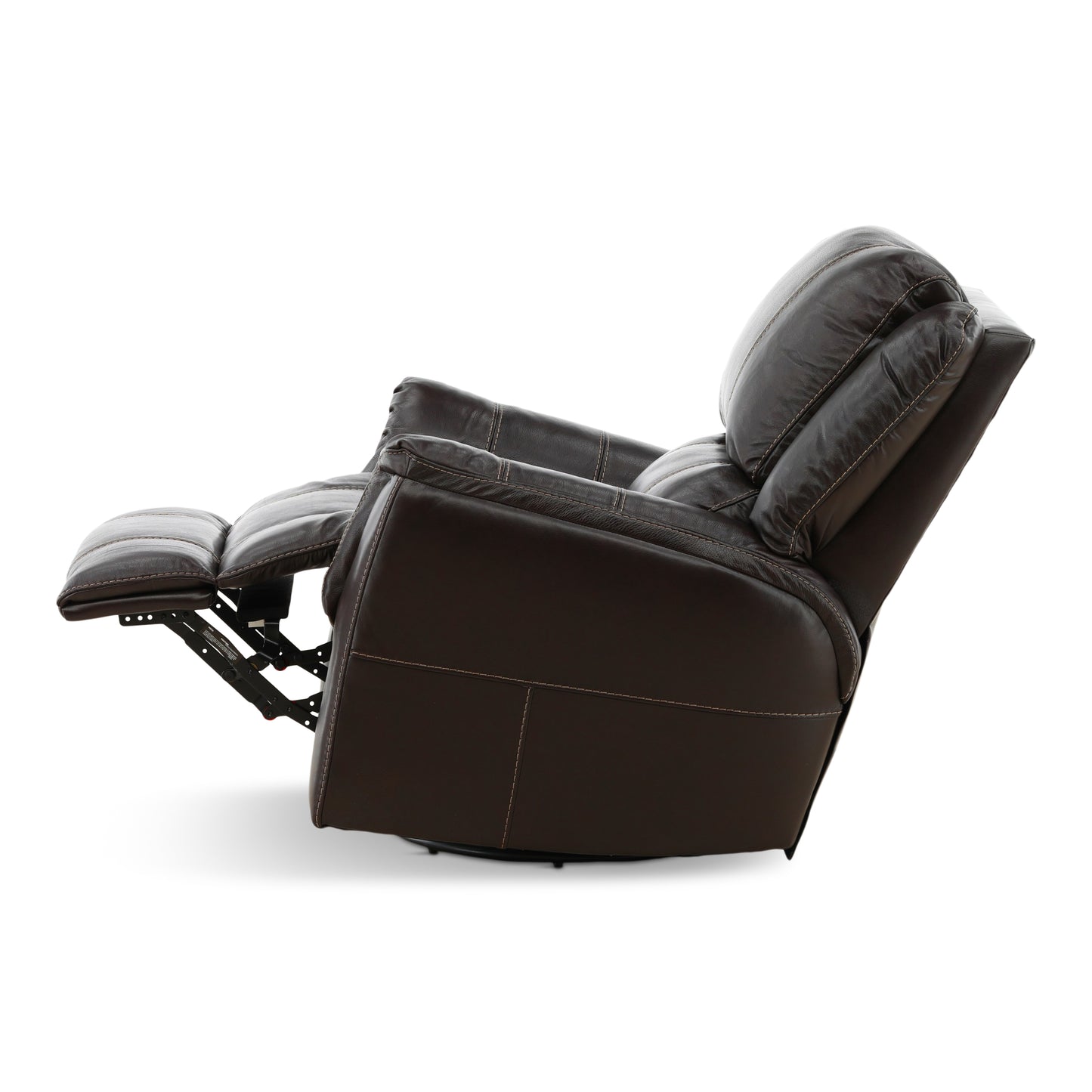 Delia Leather Swivel Glider Rocker Recliner