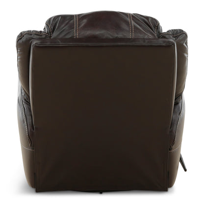 Delia Leather Swivel Glider Rocker Recliner