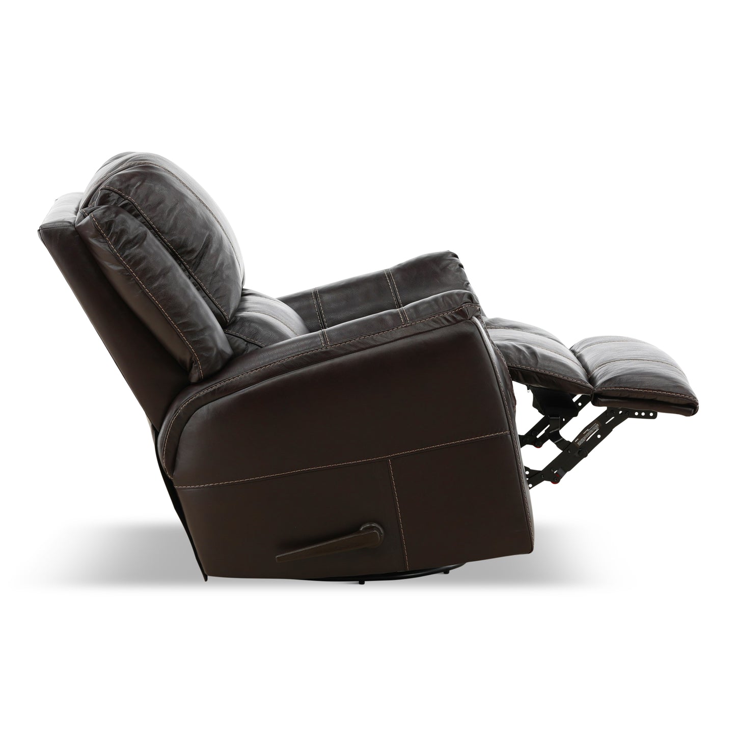Delia Leather Swivel Glider Rocker Recliner