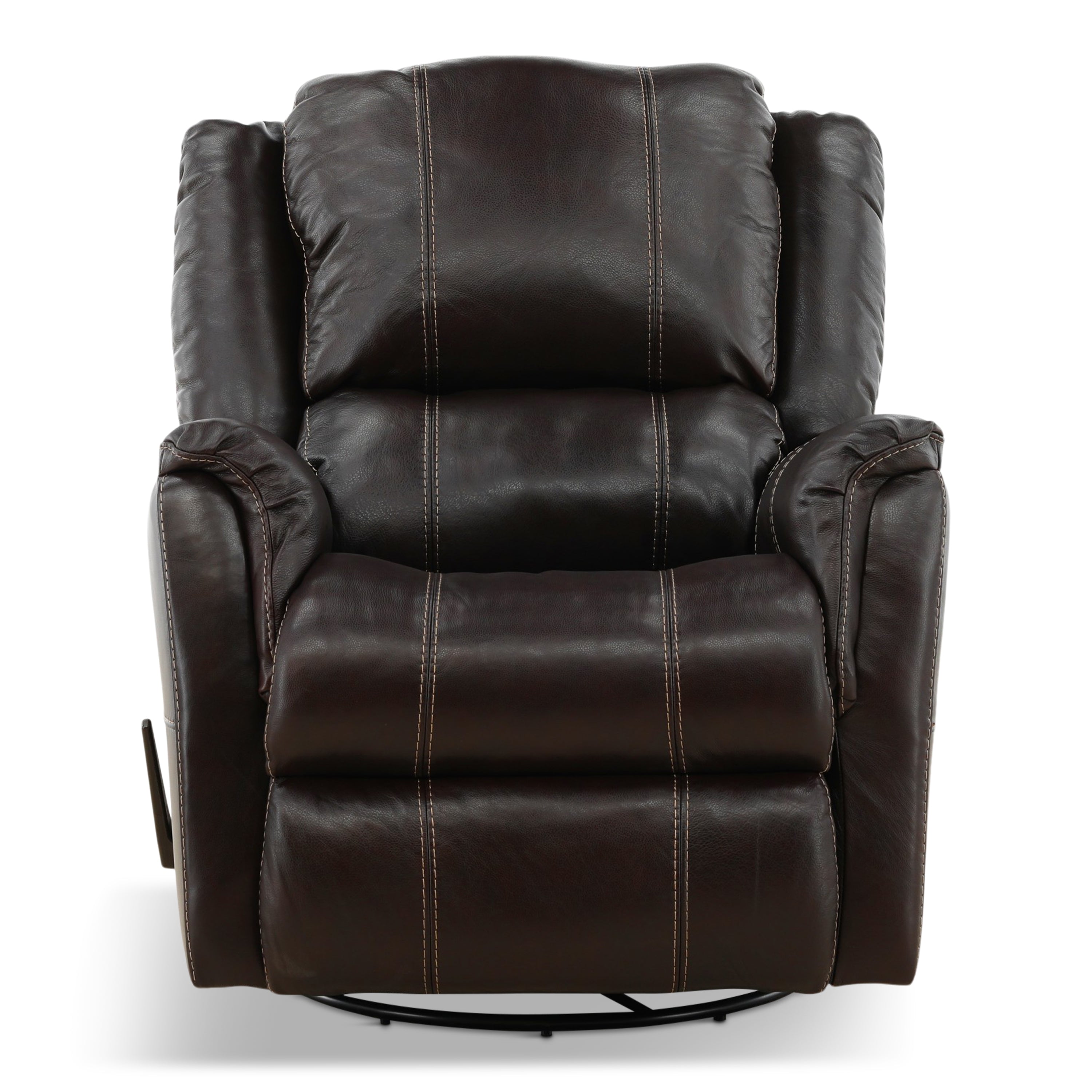Delia Leather Swivel Glider Rocker Recliner – Levin Furniture