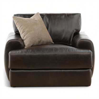 Cameron Leather Swivel Chair