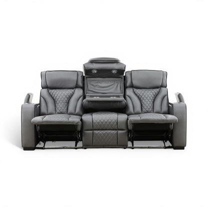 Morgan Reclining Sofa with Drop-Down Table