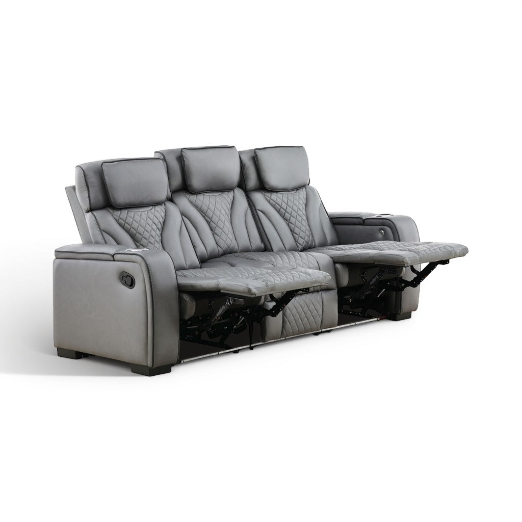 Morgan Reclining Sofa with Drop-Down Table