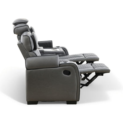 Morgan Reclining Sofa with Drop-Down Table