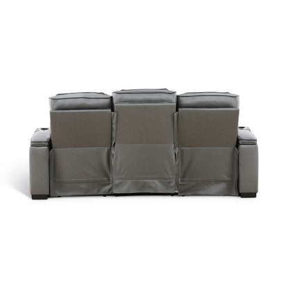 Morgan Reclining Sofa with Drop-Down Table