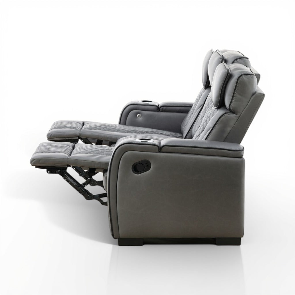 Morgan Reclining Sofa with Drop-Down Table