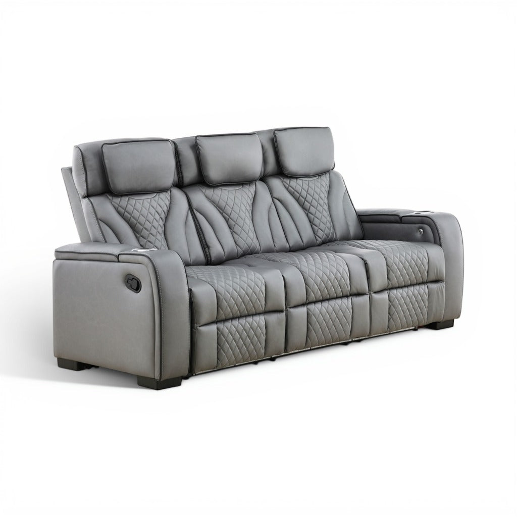 Morgan Reclining Sofa with Drop-Down Table