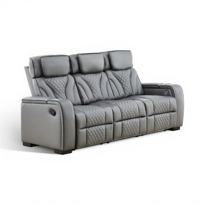 Morgan Reclining Sofa with Drop-Down Table