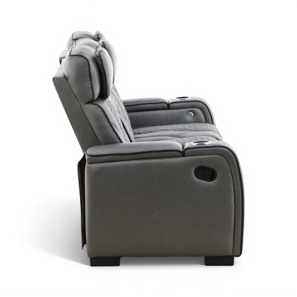 Morgan Reclining Sofa with Drop-Down Table