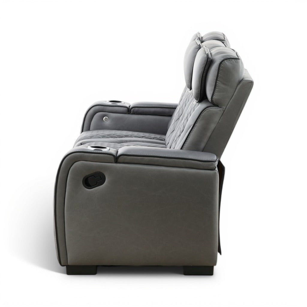 Morgan Reclining Sofa with Drop-Down Table