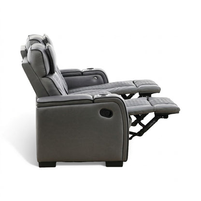 Morgan Reclining Sofa with Drop-Down Table