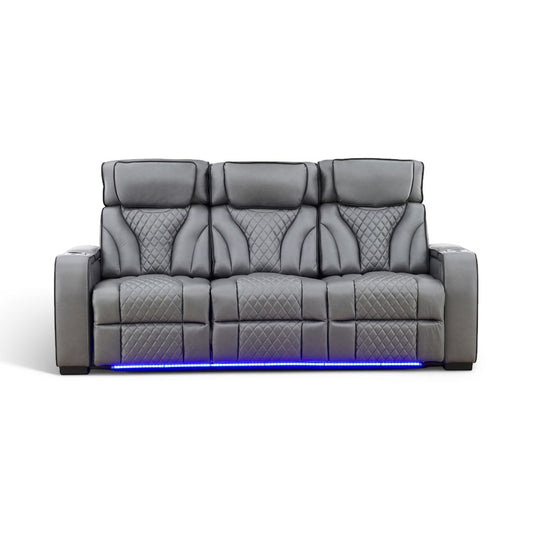 Morgan Reclining Sofa with Drop-Down Table - alternate view
