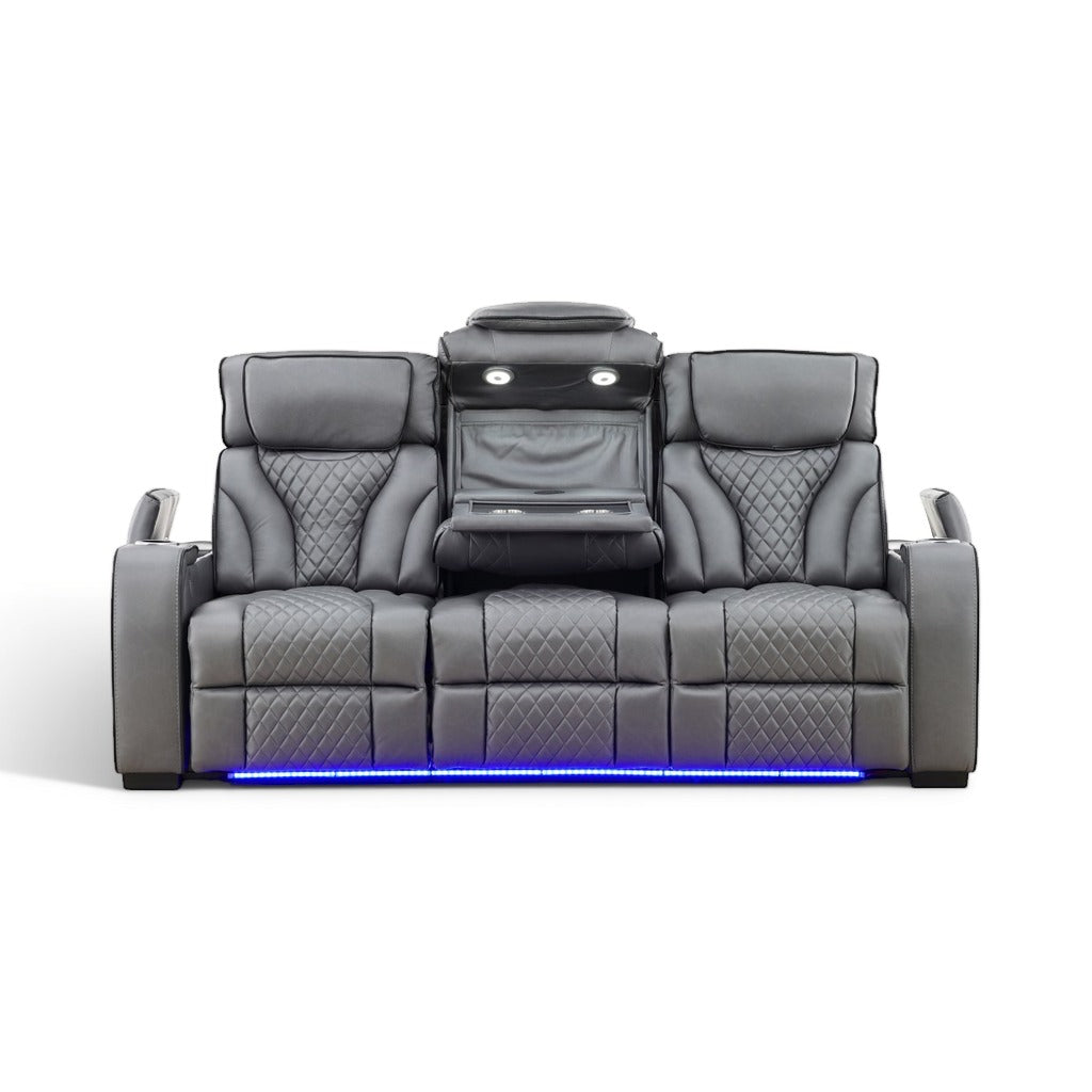 Morgan Reclining Sofa with Drop-Down Table