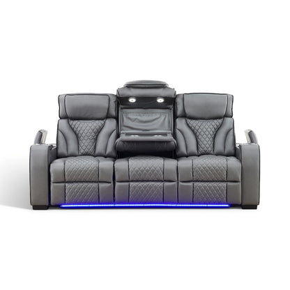 Morgan Reclining Sofa with Drop-Down Table