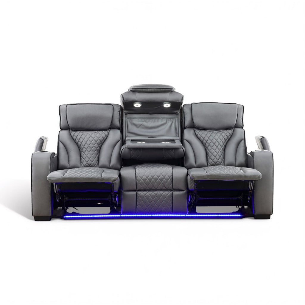 Morgan Reclining Sofa with Drop-Down Table