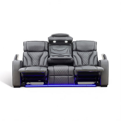Morgan Reclining Sofa with Drop-Down Table