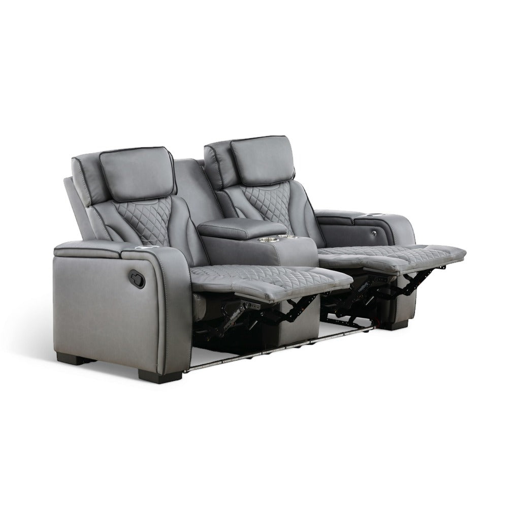 Reclining Loveseat W/ Console