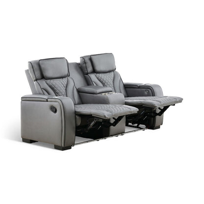 Reclining Loveseat W/ Console