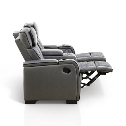Reclining Loveseat W/ Console