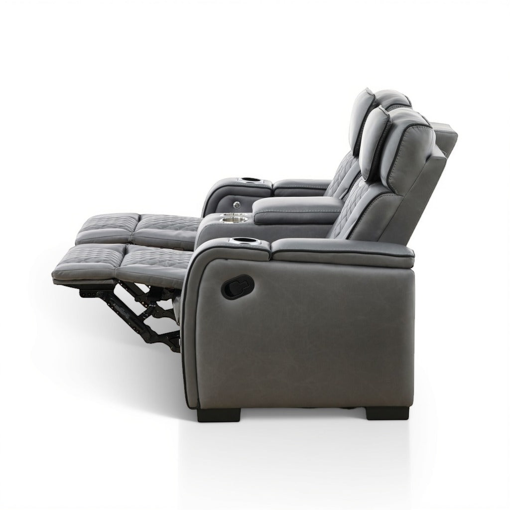 Reclining Loveseat W/ Console