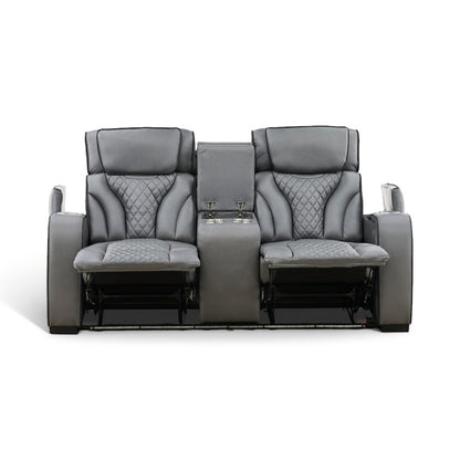 Reclining Loveseat W/ Console