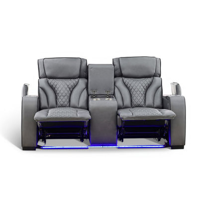 Reclining Loveseat W/ Console