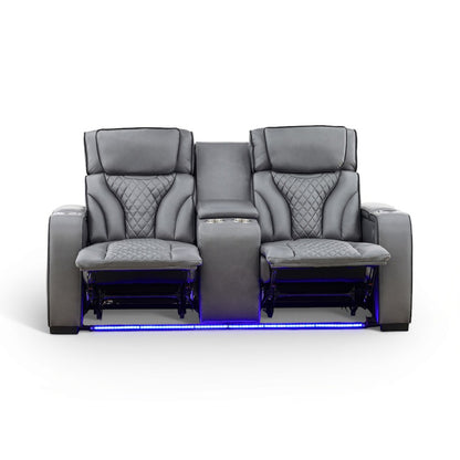 Reclining Loveseat W/ Console