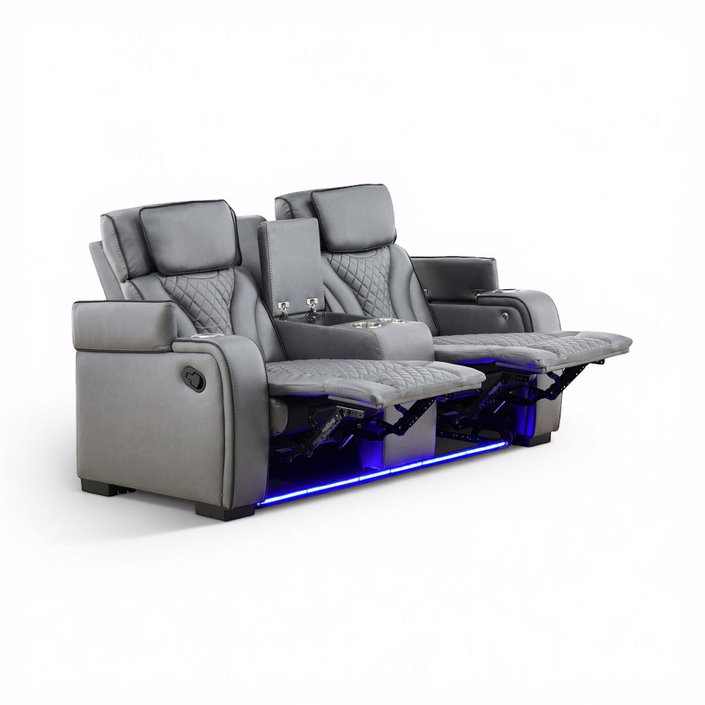 Reclining Loveseat W/ Console