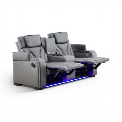 Reclining Loveseat W/ Console